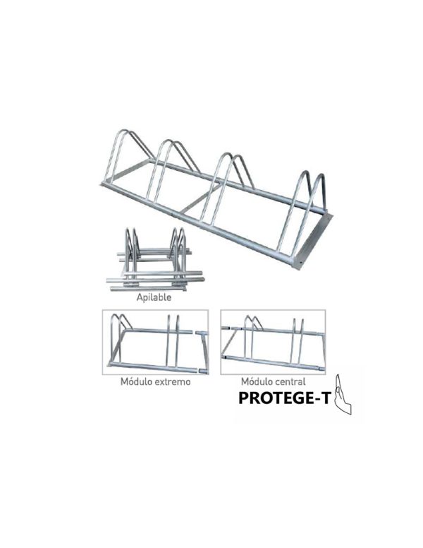 Aparcabicis modular