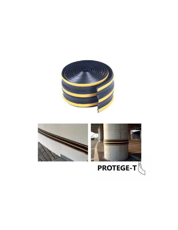 Protector antigolpes PVC 5m 20x3cm